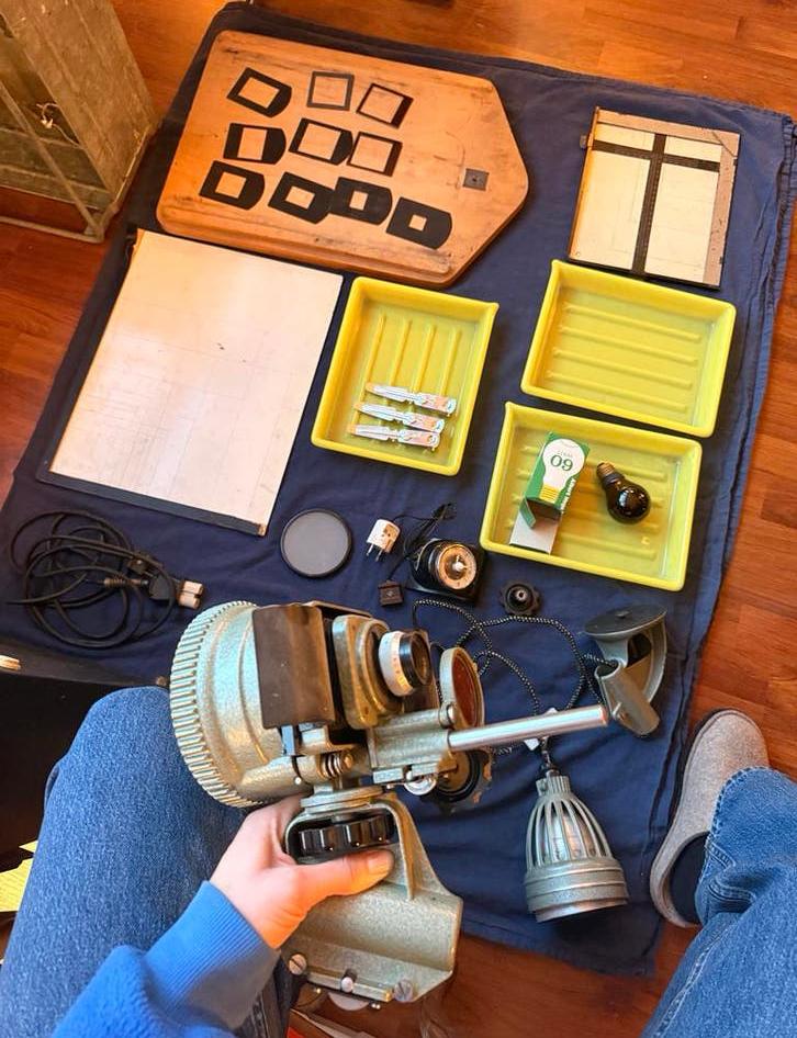 Vintage doka fotografie photography darkroom, Ophalen of Verzenden, Gebruikt, Complete dokaset