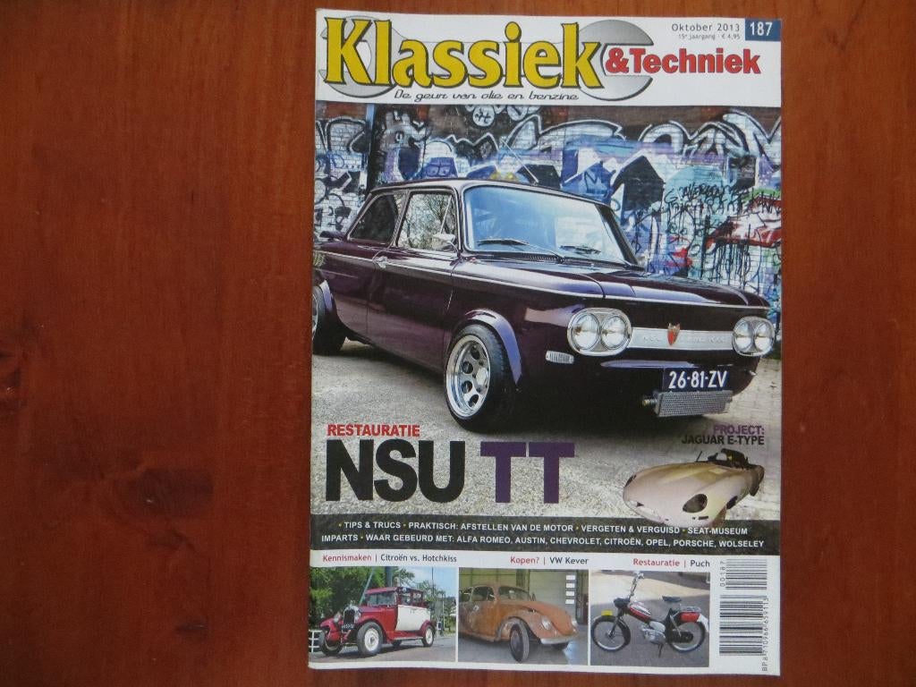 Klassiek & Techniek 187 NSU TT, Citroën B14, Hotchkiss AM2, Ophalen of Verzenden, Citroën