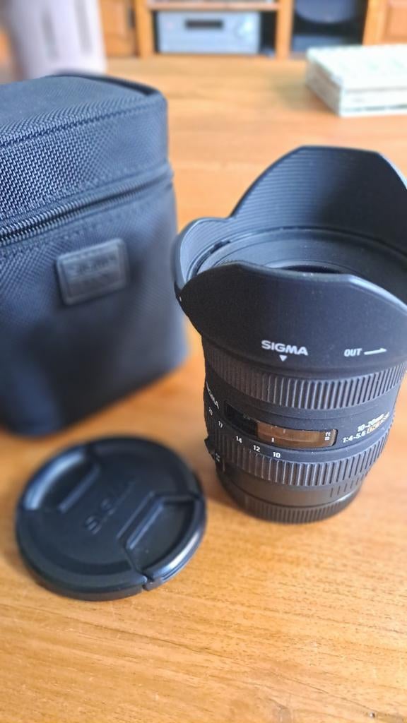 Sigma 10-20mm f/4.5-5.6 EX DC HSM groothoeklens, Audio, Tv en Foto, Fotografie | Lenzen en Objectieven, Ophalen of Verzenden, Zo goed als nieuw