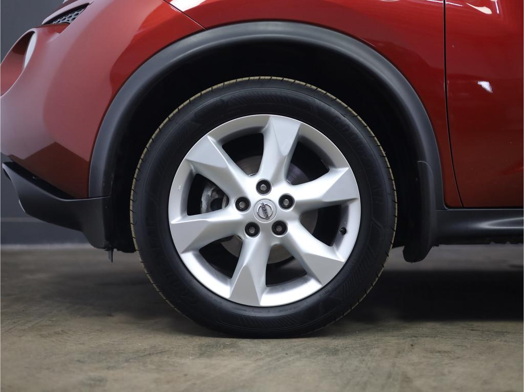 Nissan Juke 1.6 Acenta | Airco | Climate control | Cruise co, Euro 5, Stof, Zwart, 4 cilinders