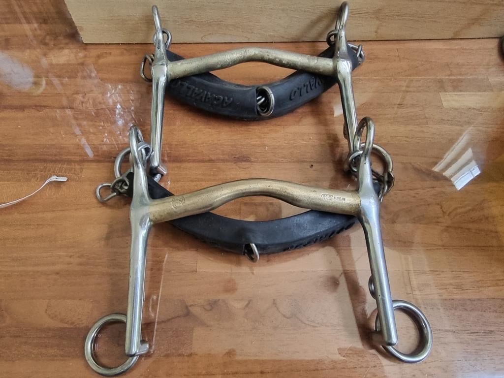 2 Sprenger HO dressuurstangen maat 12.5- sensogan en aurigan, Dieren en Toebehoren, Ophalen, Dressuur