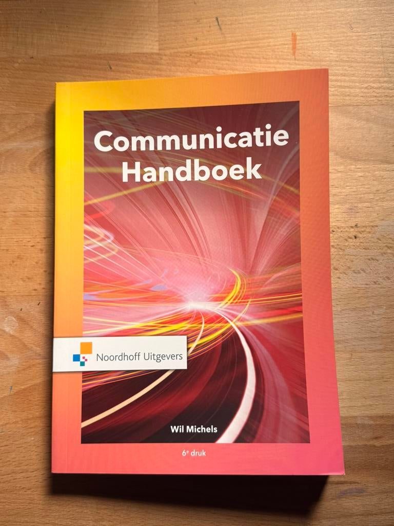 Communicatie handboek, Ophalen of Verzenden, Nieuw