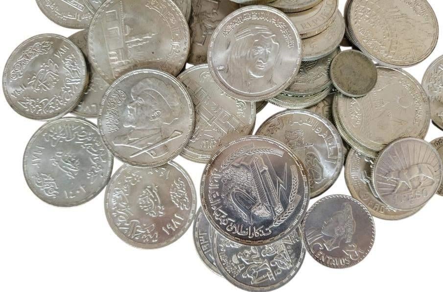 500 gram zilver Egypte, Postzegels en Munten, Edelmetalen en Baren, Ophalen of Verzenden, Zilver