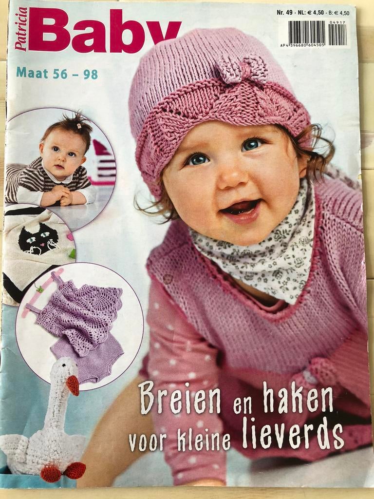 Baby ,breien en haken, Hobby en Vrije tijd, Breien en Haken, Ophalen of Verzenden, Zo goed als nieuw, Breien of Haken, Patroon of Boek