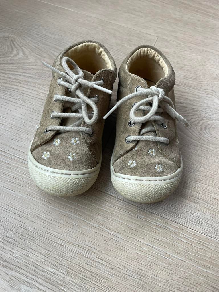 Leren kinderschoentjes naturino maat 22, Ophalen, Schoentjes, Meisje, Zo goed als nieuw