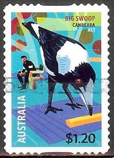 166 Australië 2023 Aussie Big Things s/a, Verzenden, Gestempeld