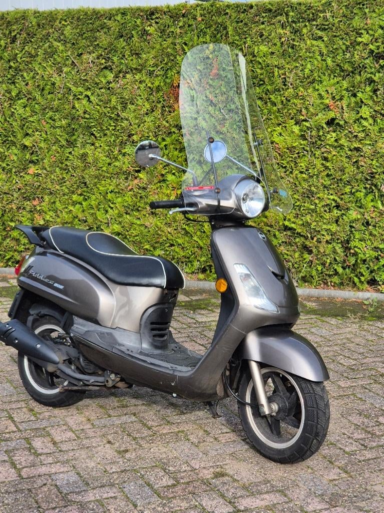 SYM Fiddle II 2018 – Betrouwbare scooter met geel kenteken, Ophalen, Gebruikt, Maximaal 45 km/u, Benzine