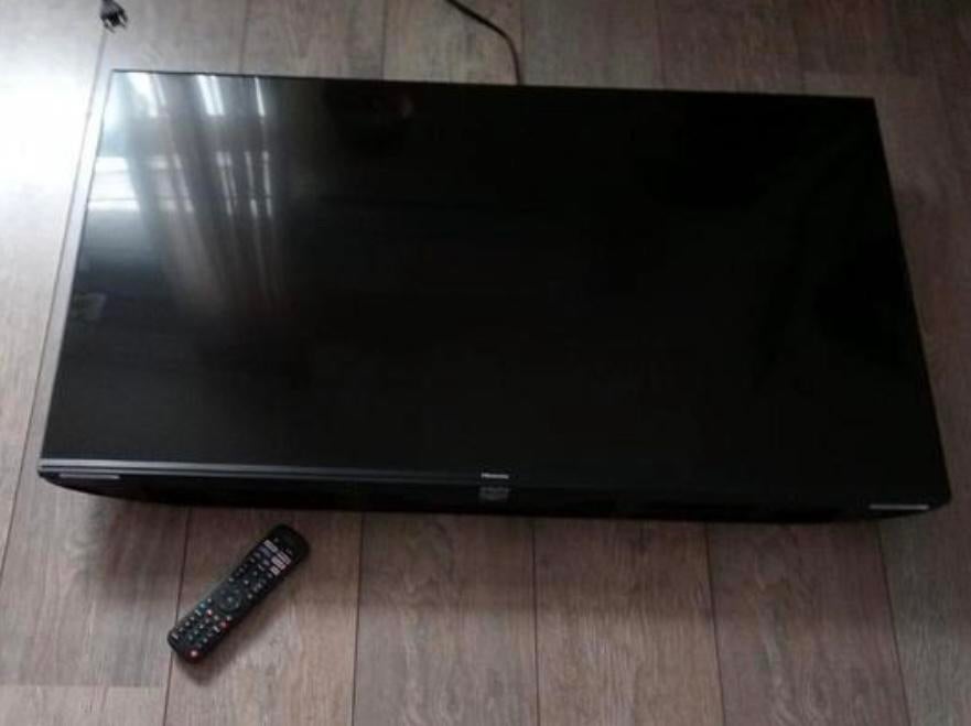 Hisense tv, 43 inch (zsm ophalen), LED, 50 Hz, Nieuw, 100 cm of meer