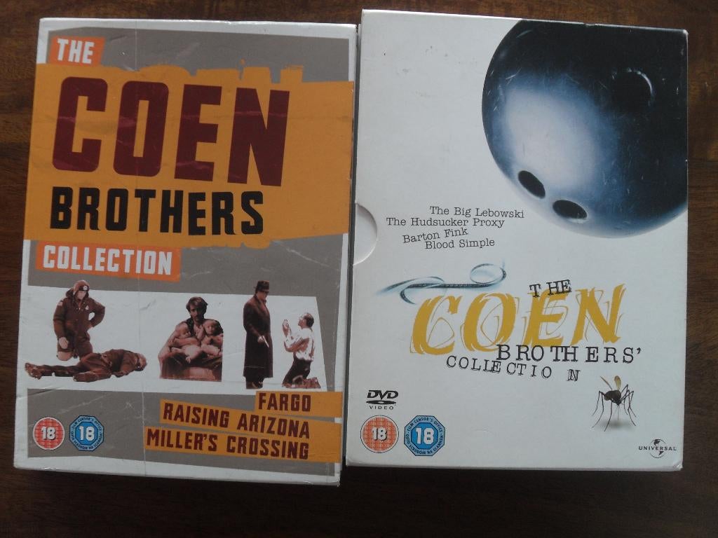 7 FILMS COEN BROTHERS., Vanaf 16 jaar, Boxset, Actie, Ophalen of Verzenden