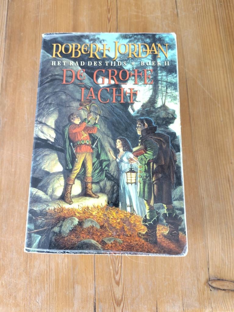 Het Rad des Tijds Boek II: De Grote Jacht - Robert Jordan, Boeken, Ophalen of Verzenden, Gelezen, Robert Jordan