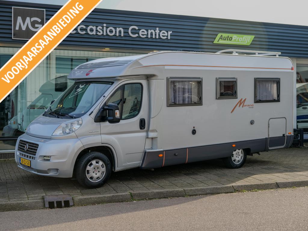 Bürstner Marano 640 T AIRCO FRANSBED MAXXFAN!, Caravans en Kamperen, Standaard zit, Fiat, Bedrijf, Bürstner