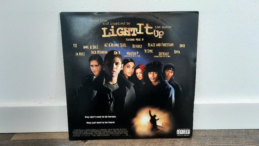 Light It Up The Movie Soundtrack LPs, Hip Hop, R&B, Ophalen of Verzenden, 1985 tot 2000, Gebruikt, 12 inch
