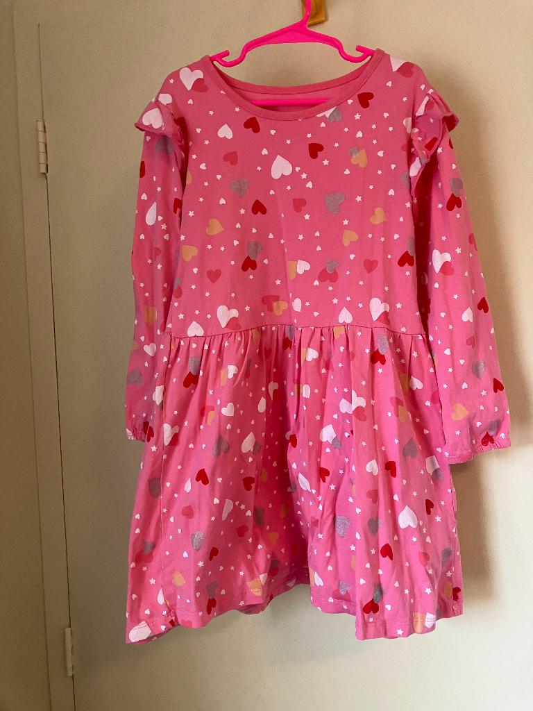 Jurkjes lange mouw maat 110/116, Ophalen of Verzenden, Zo goed als nieuw, Meisje, Jurk of Rok