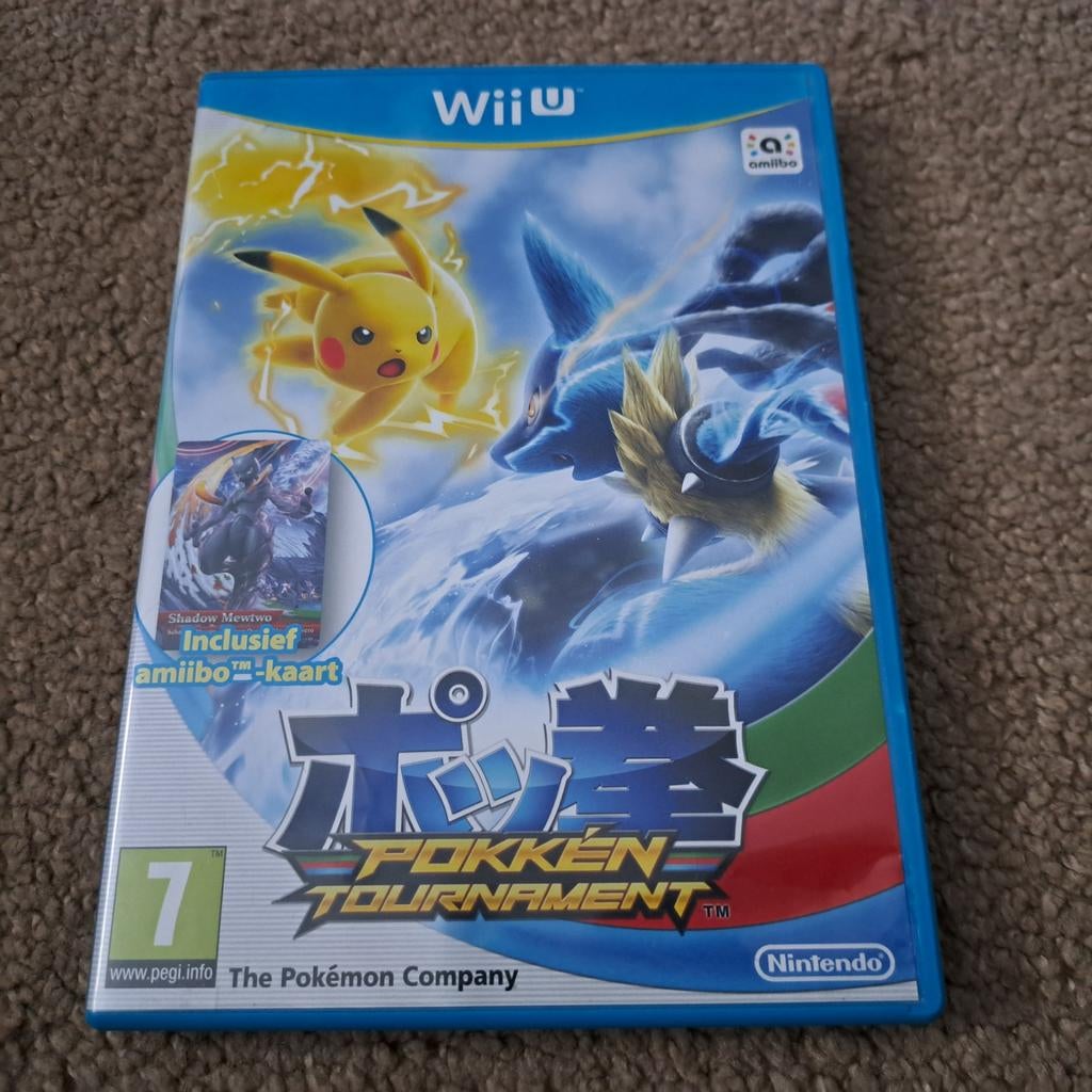 Pokkén Tournament - Nintendo Wii U, 1 speler, Verzenden, Zo goed als nieuw, Vanaf 7 jaar