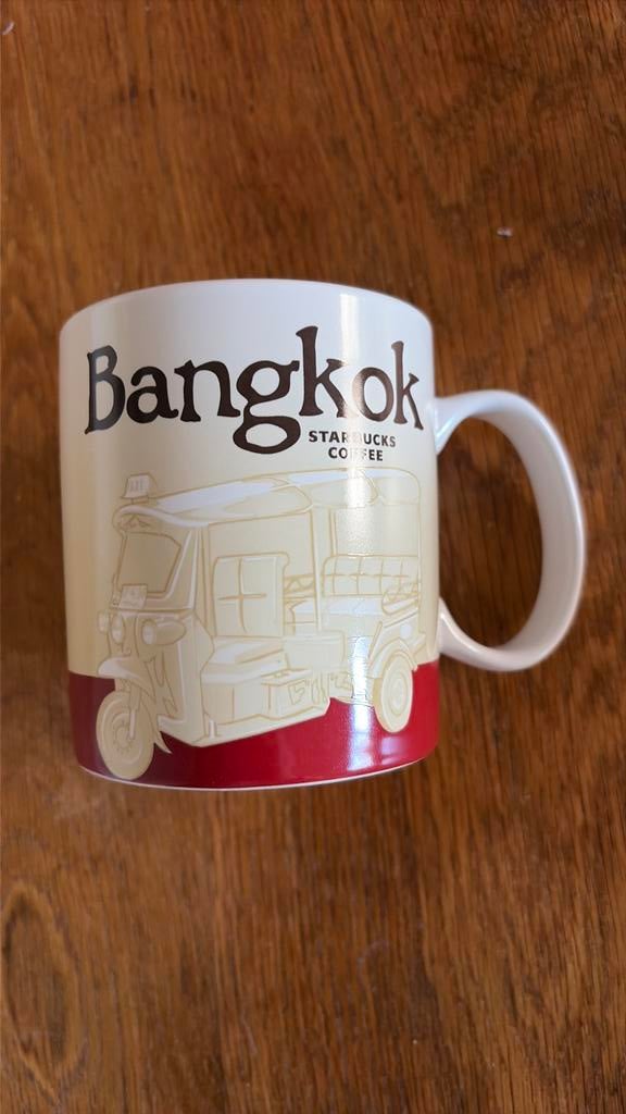 Starbucks Bangkok mok, Ophalen of Verzenden, Zo goed als nieuw, Overige stijlen, Kop(pen) en/of Schotel(s)