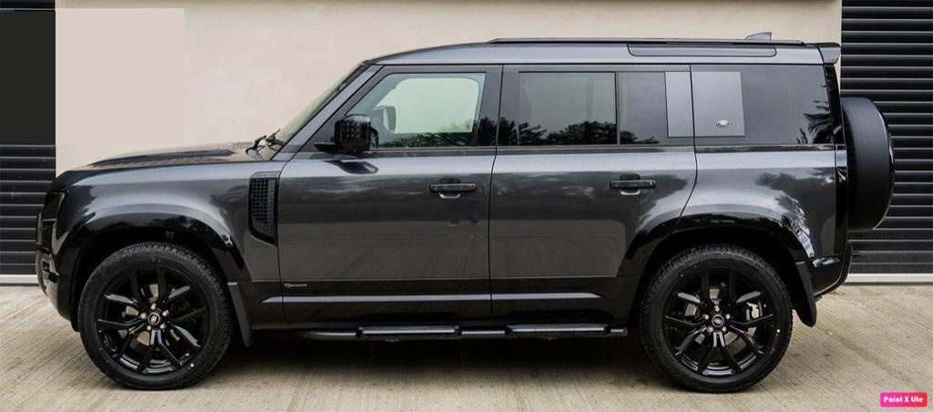 Side bars / treeplanken LR Defender 110 zwart (L663) NIEUW, Ophalen of Verzenden, Nieuw