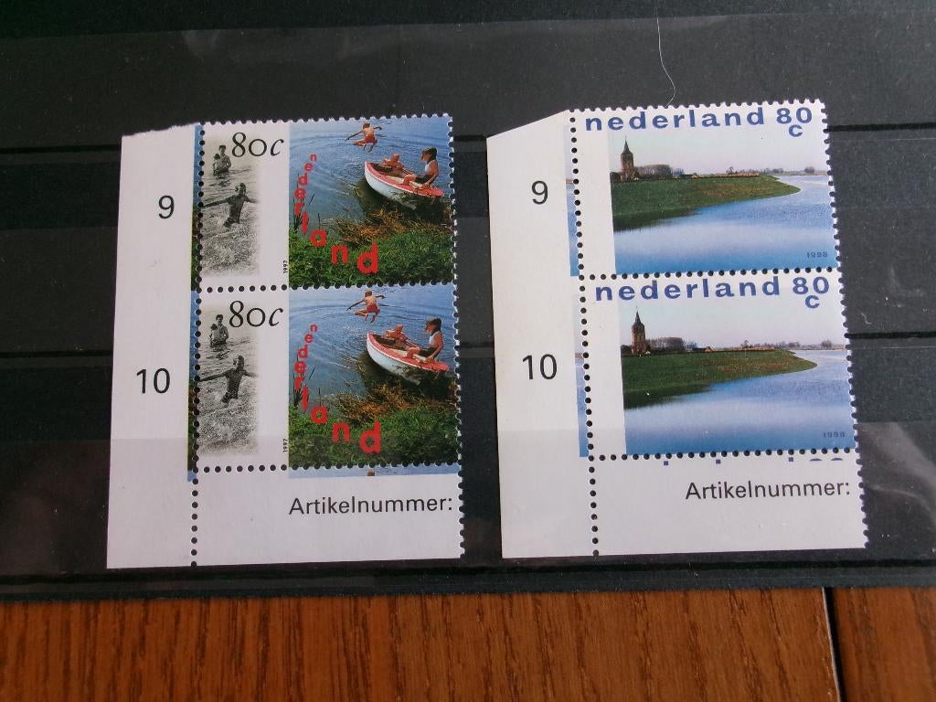 1997 - 1998 - nederland waterland met nummers (924h), Verzenden, Postfris