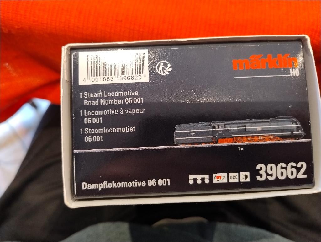 Märklin 39662 – DRG BR 06 001, Ophalen, Wisselstroom, Locomotief, Zo goed als nieuw