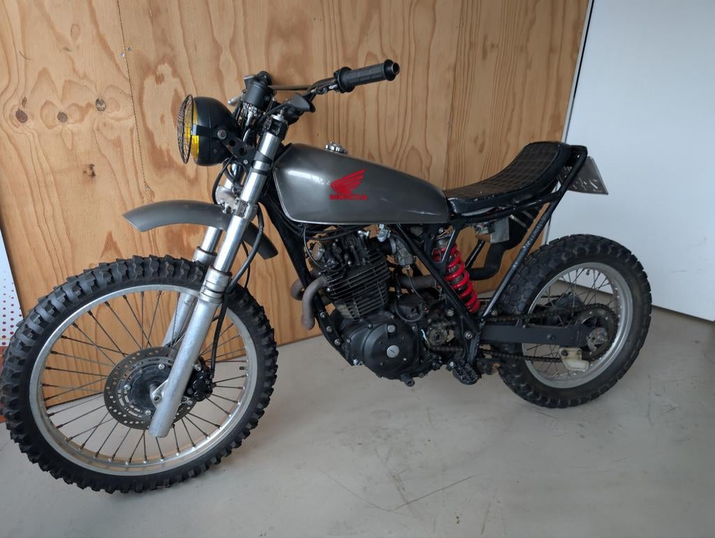 Honda XL500 s Scrambler loop of sloop, Ophalen