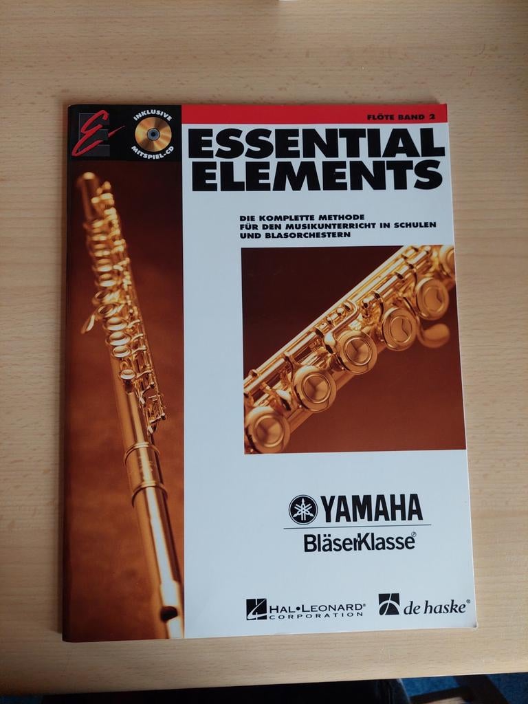 Essential Elements Flöte Band 2 met CD, Muziek en Instrumenten, Bladmuziek, Ophalen of Verzenden, Les of Cursus