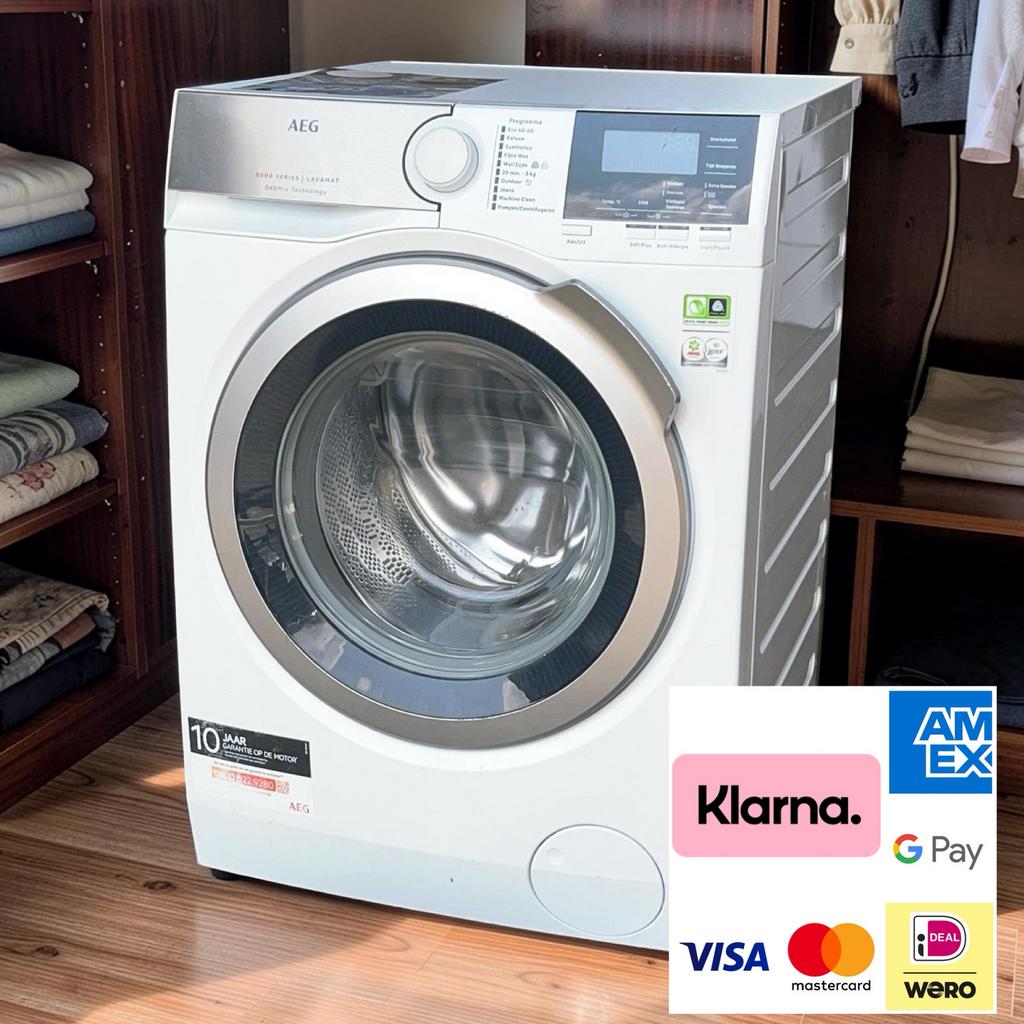 Wasmachine AEG 9kg A+++ 6000Series incl Garantie, Witgoed en Apparatuur, Wasmachines, Ophalen, 8 tot 10 kg, 85 tot 90 cm, A