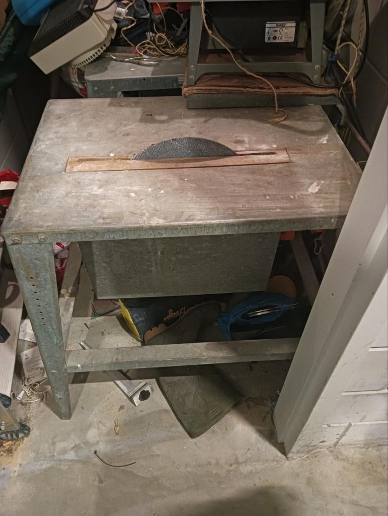 Tafel zaagmachine, Ophalen of Verzenden, Zo goed als nieuw