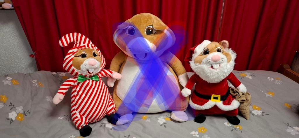 AH hamsters, Kinderen en Baby's, Speelgoed | Knuffels en Pluche, Ophalen, Zo goed als nieuw, Overige typen