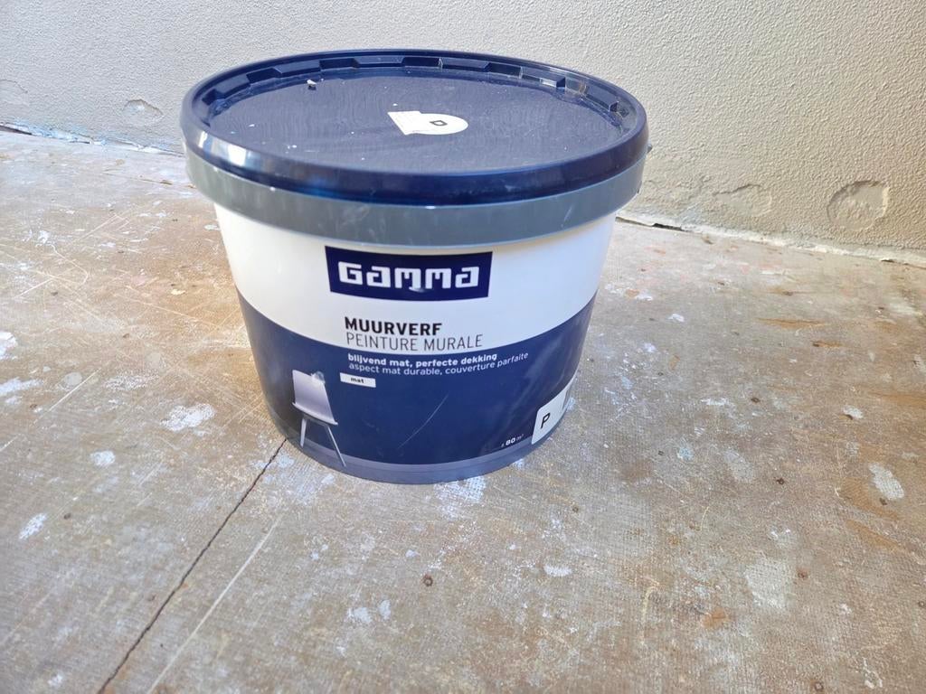 Nieuwe Gamma muurverf Discover 10 liter, Ophalen