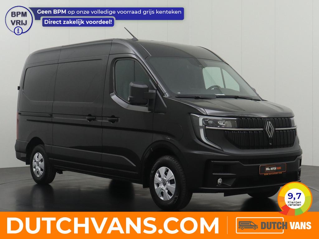 Renault Master T35 L2H2 Extra long range 87kWh | 460 KM WLTP, 390 km, Stof, Electronic Stability Program (ESP), Zwart
