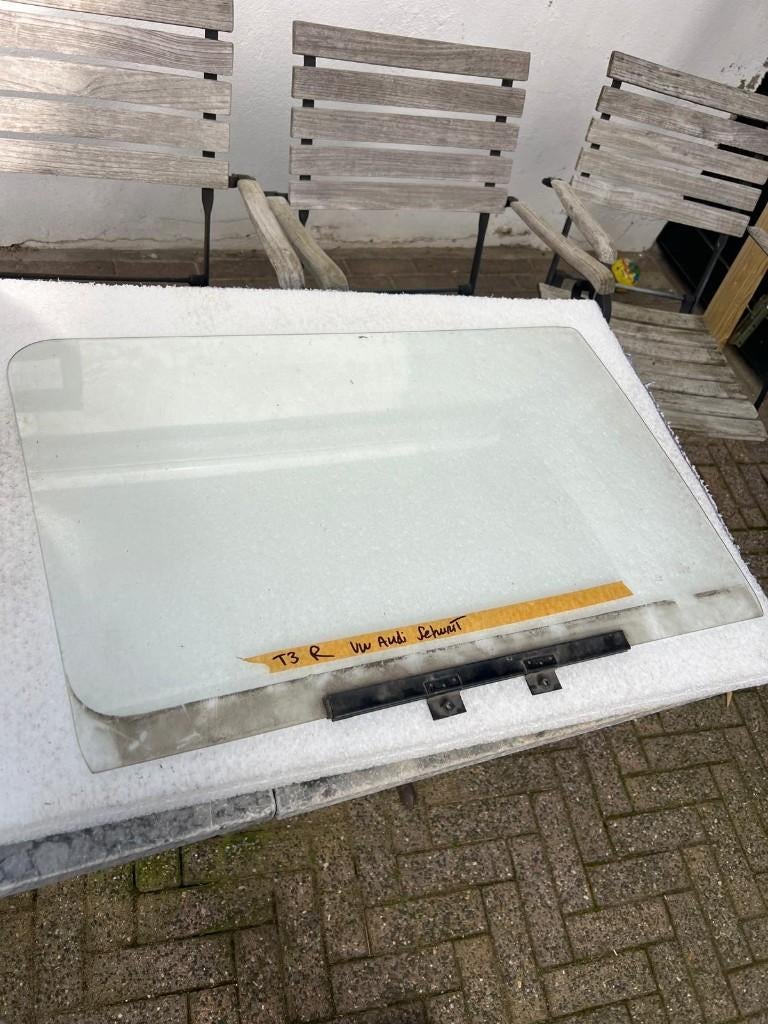 VW T25 T3 Deur cabine raam R 80-92, Ophalen of Verzenden, Gebruikt