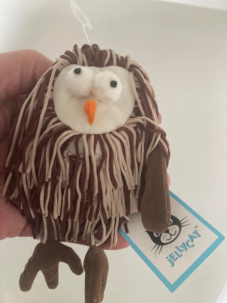 Jellycat hang figuur uil, Ophalen of Verzenden, Nieuw, Overige typen