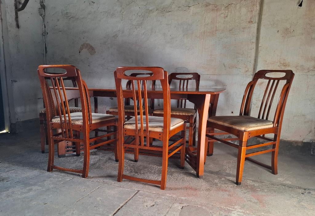 eettafel stoelen schuitema design, Ophalen, Gebruikt, 6 tot 8 stoelen