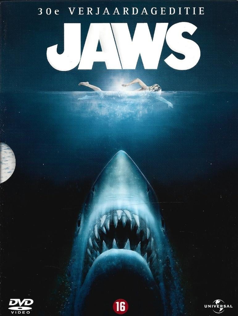 DVD BOXSET - Jaws - 30e Verjaardageditie - 16 jaar - NIEUW, Cd's en Dvd's, Dvd's | Horror, Zo goed als nieuw, Monsters, Boxset