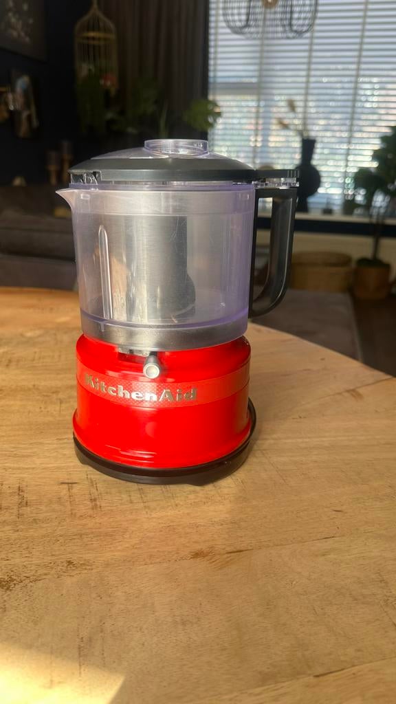KitchenAid hakmolen rood, Witgoed en Apparatuur, Blenders, Ophalen, Gebruikt, Blender
