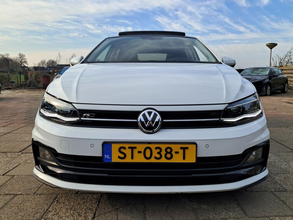 Volkswagen Polo 1.0 TSI R-Line, Voorwielaandrijving, Met garantie (alle), Wit, Origineel Nederlands