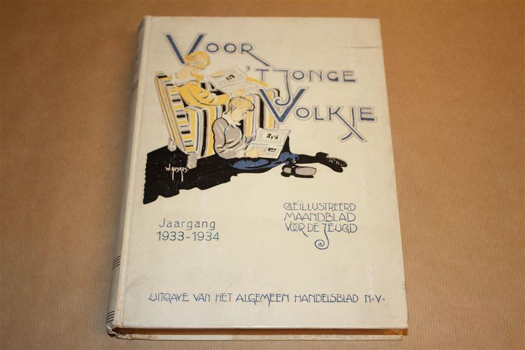 Voor 't Jonge Volkje - Jaargang 1933-1934, Boeken, Ophalen of Verzenden, Gelezen