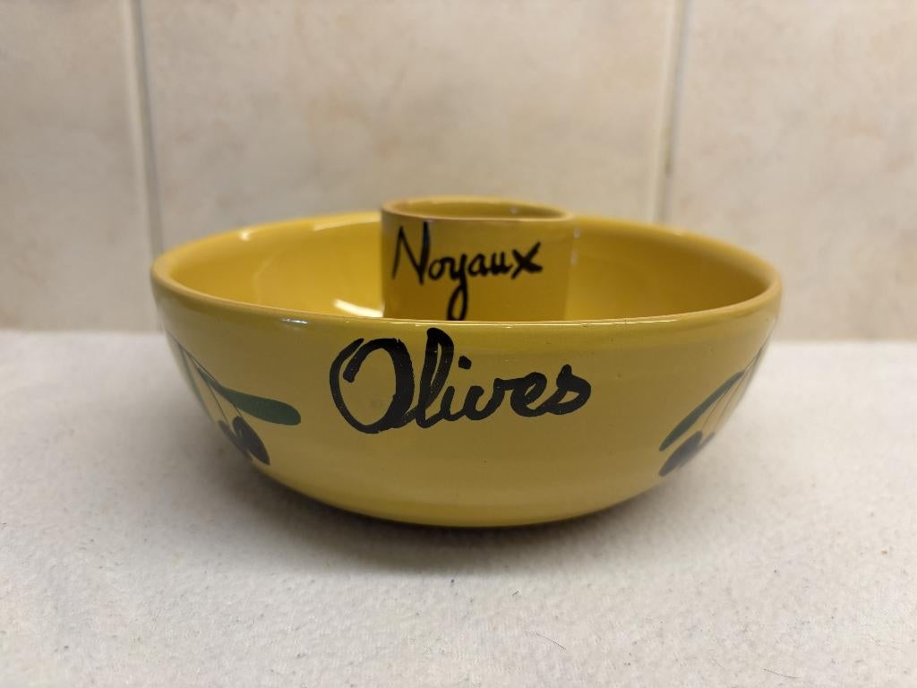 Grote Ronde Olijven Schaal, Ophalen of Verzenden