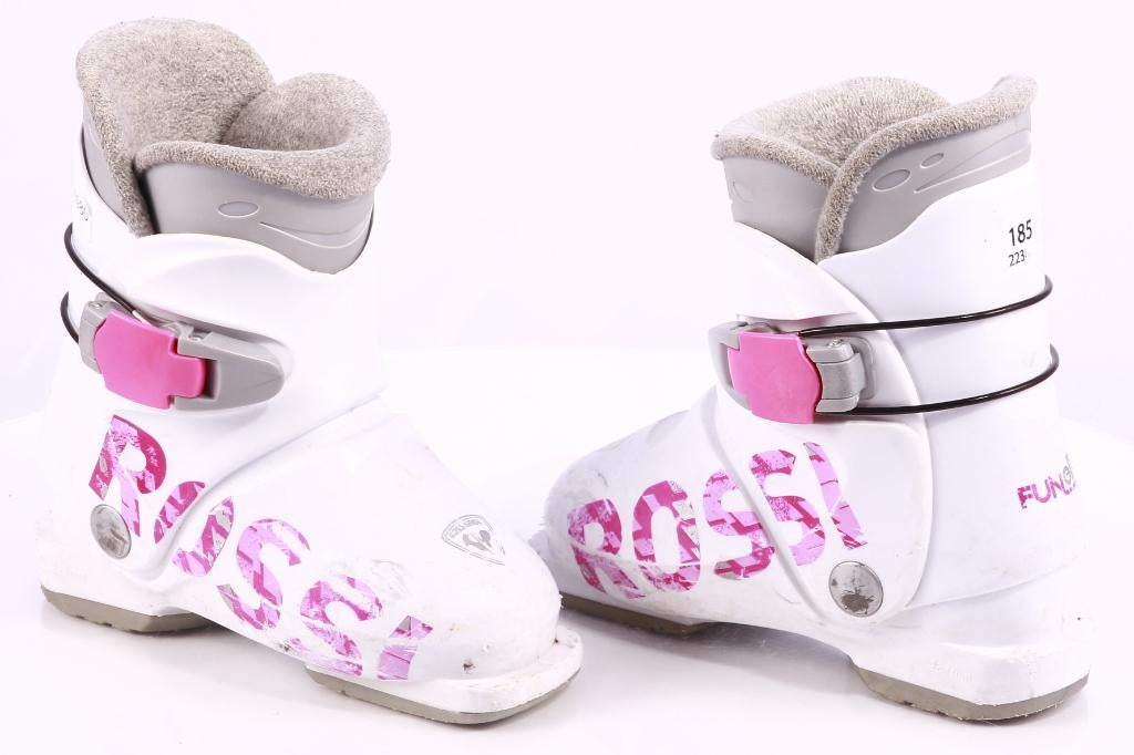 27 28 28,5 29 EU kinder skischoenen ROSSIGNOL FUN GIRL J1, Gebruikt, 100 tot 140 cm, Rossignol, Schoenen