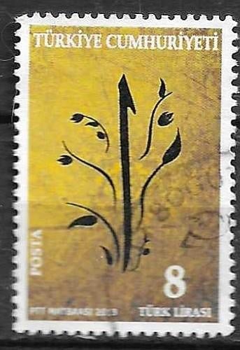 TURKIJE 2013, Ophalen of Verzenden, Overige landen, Gestempeld