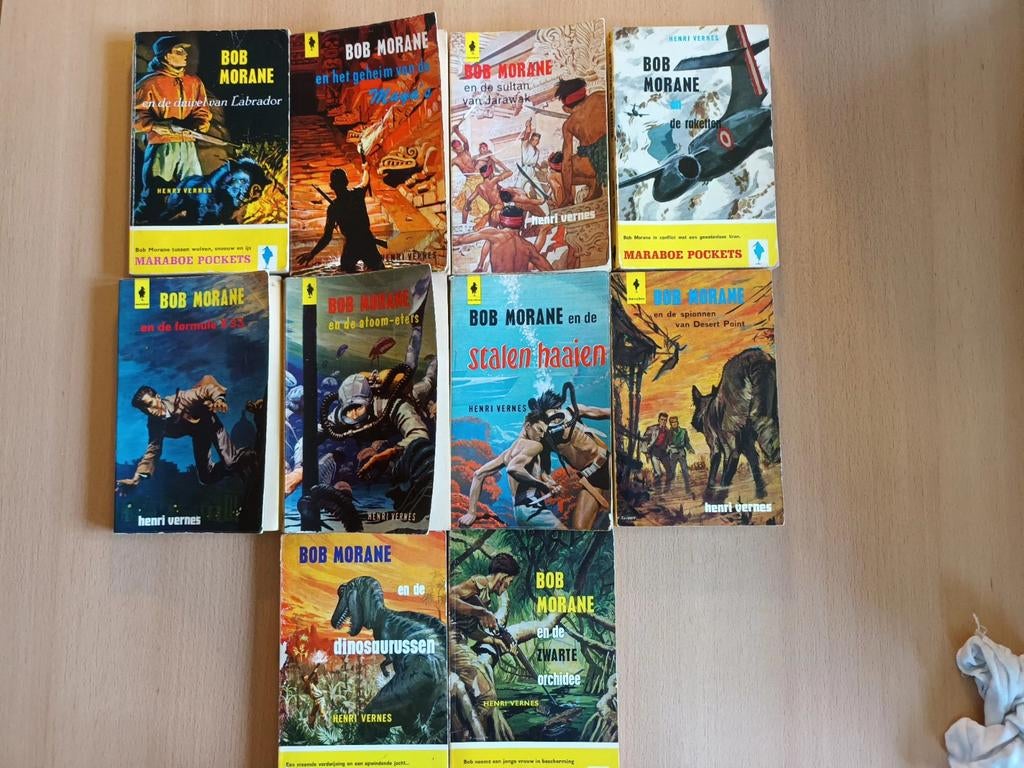 Bob Morane pocketboeken, Boeken, Ophalen of Verzenden, Gelezen