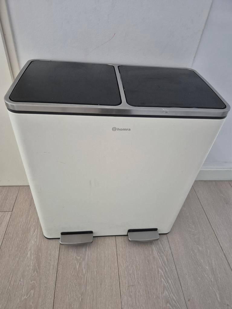Homra pedaalemmer met twee vakken, 60 liter, Huis en Inrichting, Ophalen of Verzenden