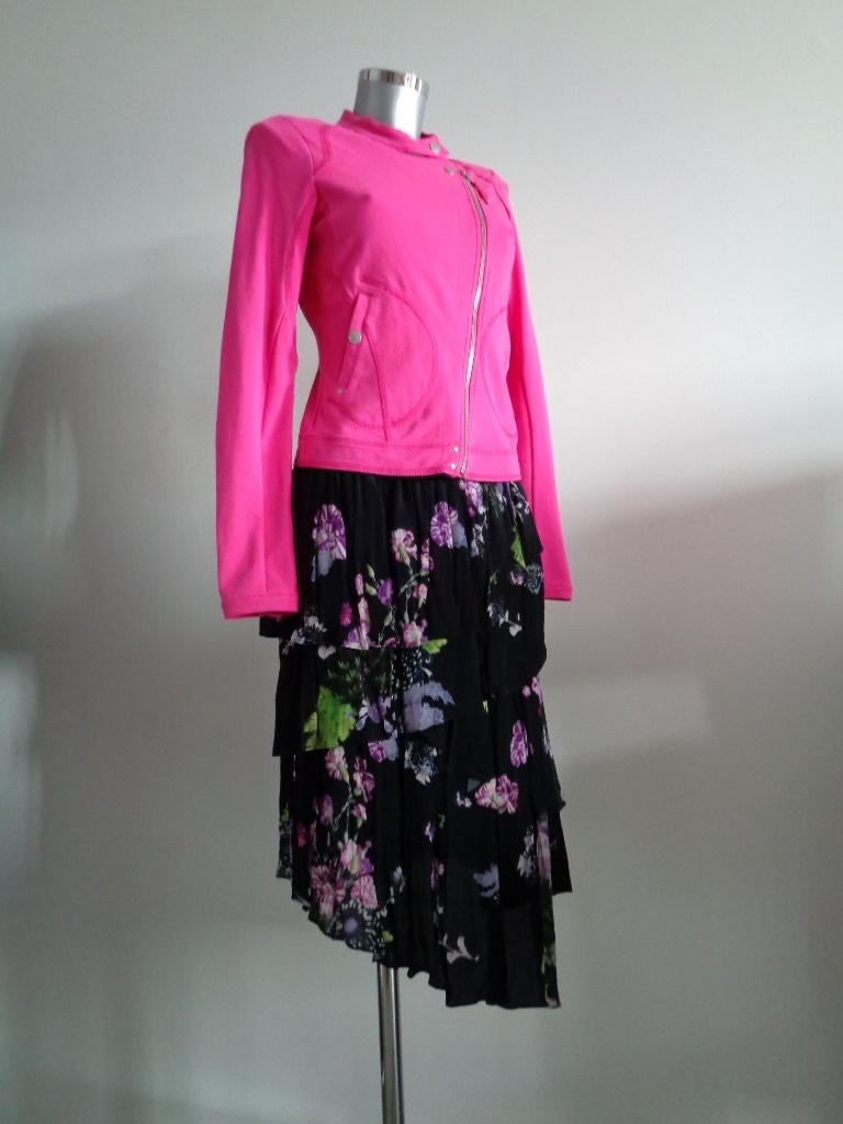 Moment by Moment co-ord set viscose rok en Anna jasje, Maat 38/40 (M), Zwart, Nieuw, Ophalen of Verzenden