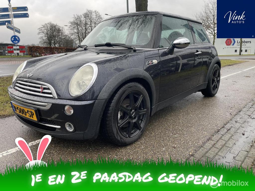 Mini Mini 1.6 Cooper Park Lane| Cooper S Look | Lederen Bekl, Gebruikt, Zwart, 4 cilinders, 4 stoelen