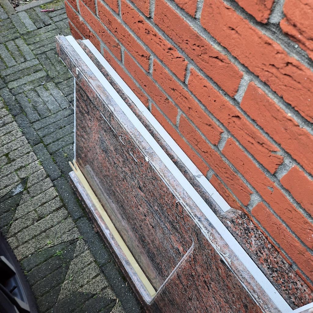 Graniet (aanrechtblad), Ophalen, Overige kleuren, 150 tot 200 cm, Minder dan 100 cm