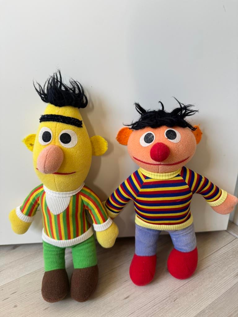 Bert & Ernie knuffels, Ophalen of Verzenden, Zo goed als nieuw, Overige typen