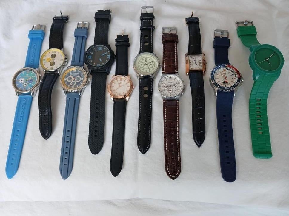 Horloges  heren  10x nieuw, Ophalen, Nieuw