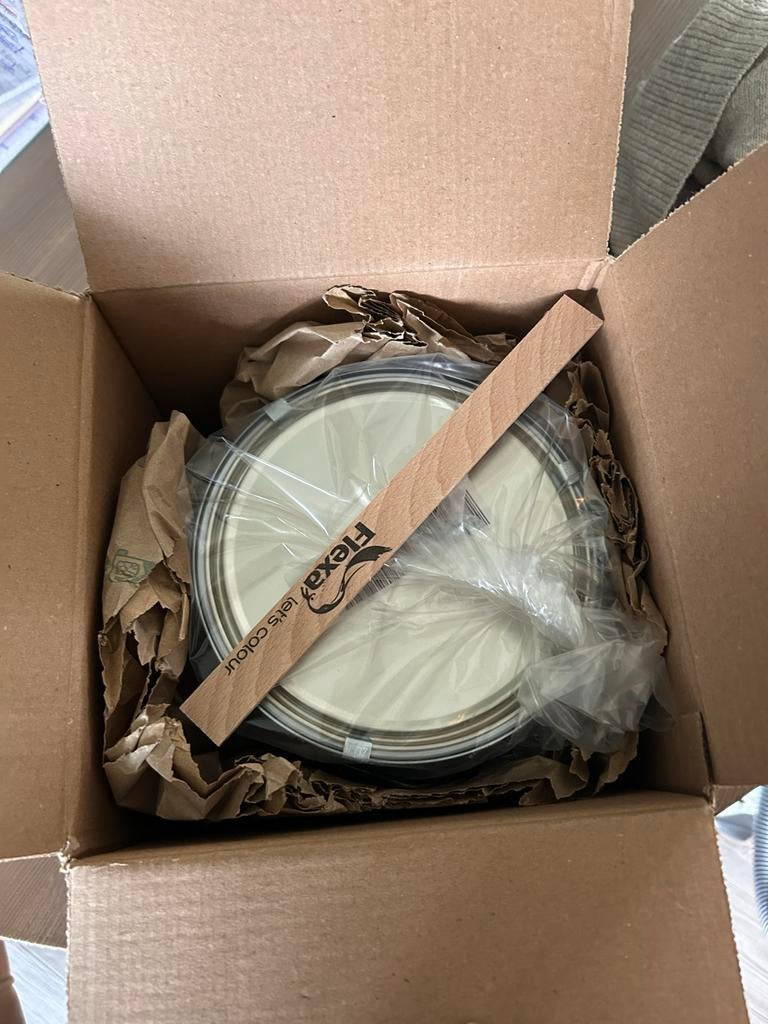 Nieuwe Flexa Creations Cotta Love Verf 2,5L Extra Mat, Overige kleuren, Nieuw, Ophalen of Verzenden, Verf