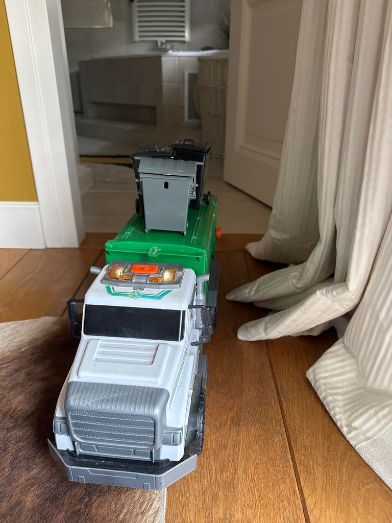 Speelgoed Vuilniswagen met Bakken, Ophalen of Verzenden, Gebruikt