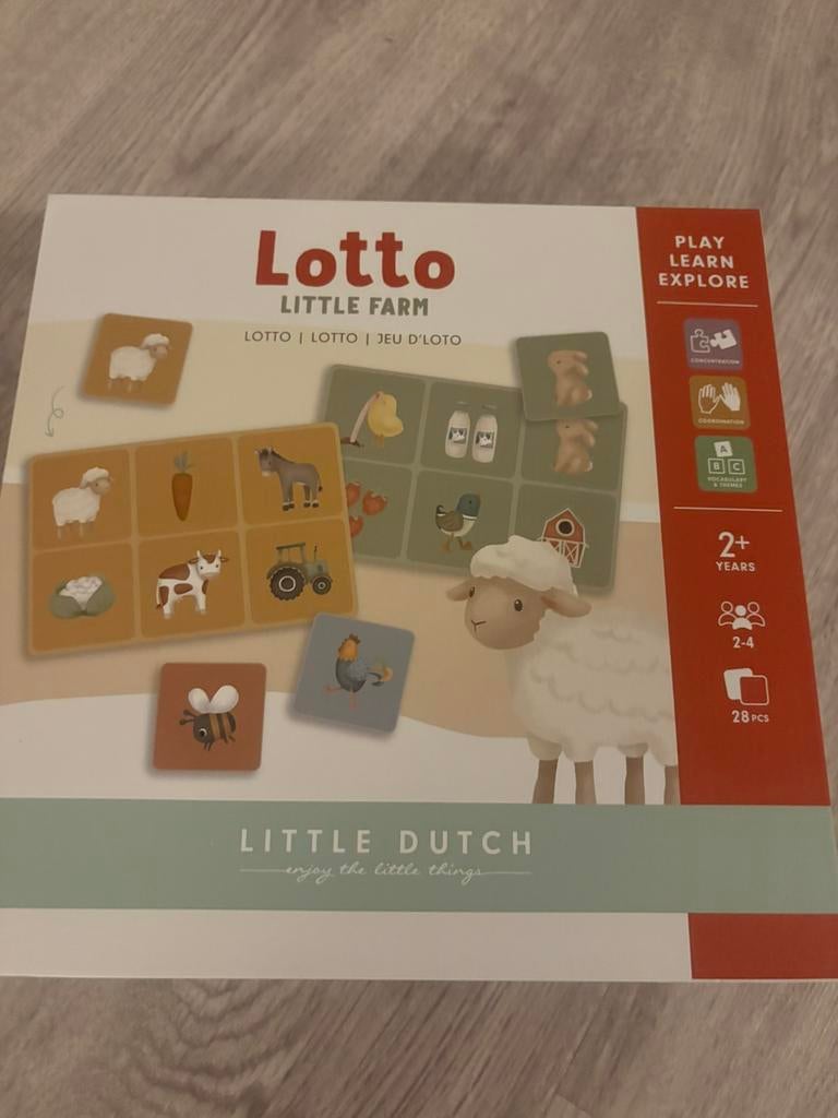 Little dutch lotto, Kinderen en Baby's, Speelgoed | Educatief en Creatief, Ophalen, Zo goed als nieuw