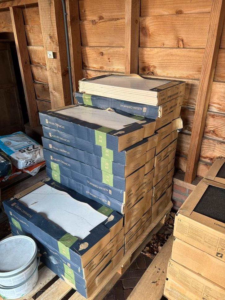 Tegels vloer en wand, Doe-het-zelf en Verbouw, Platen en Panelen, Ophalen, Nieuw, Overige materialen